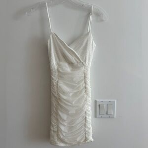 Lucy in the Sky white mini dress